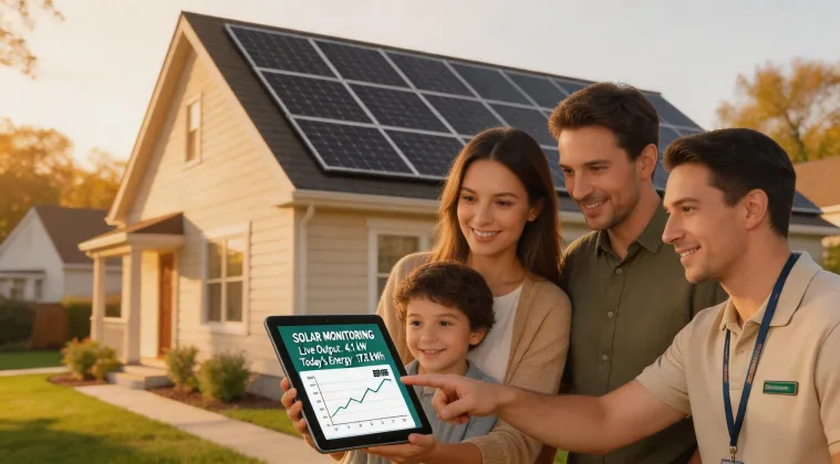 Family home solar application